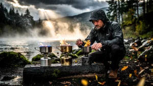 Comparaison réaliste de 3 réchauds de camping testés 10 jours sous vent et humidité