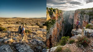 Comparaison randonnée Causse Méjean plateau calme et Gorges de la Jonte vertigineuses en plein air