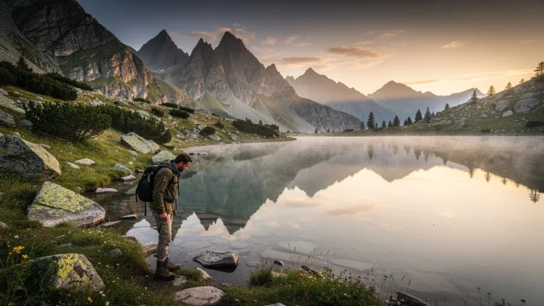 Lac de Saint-Andéol, refuge paisible pour les amateurs de solitude loin des sites touristiques connus